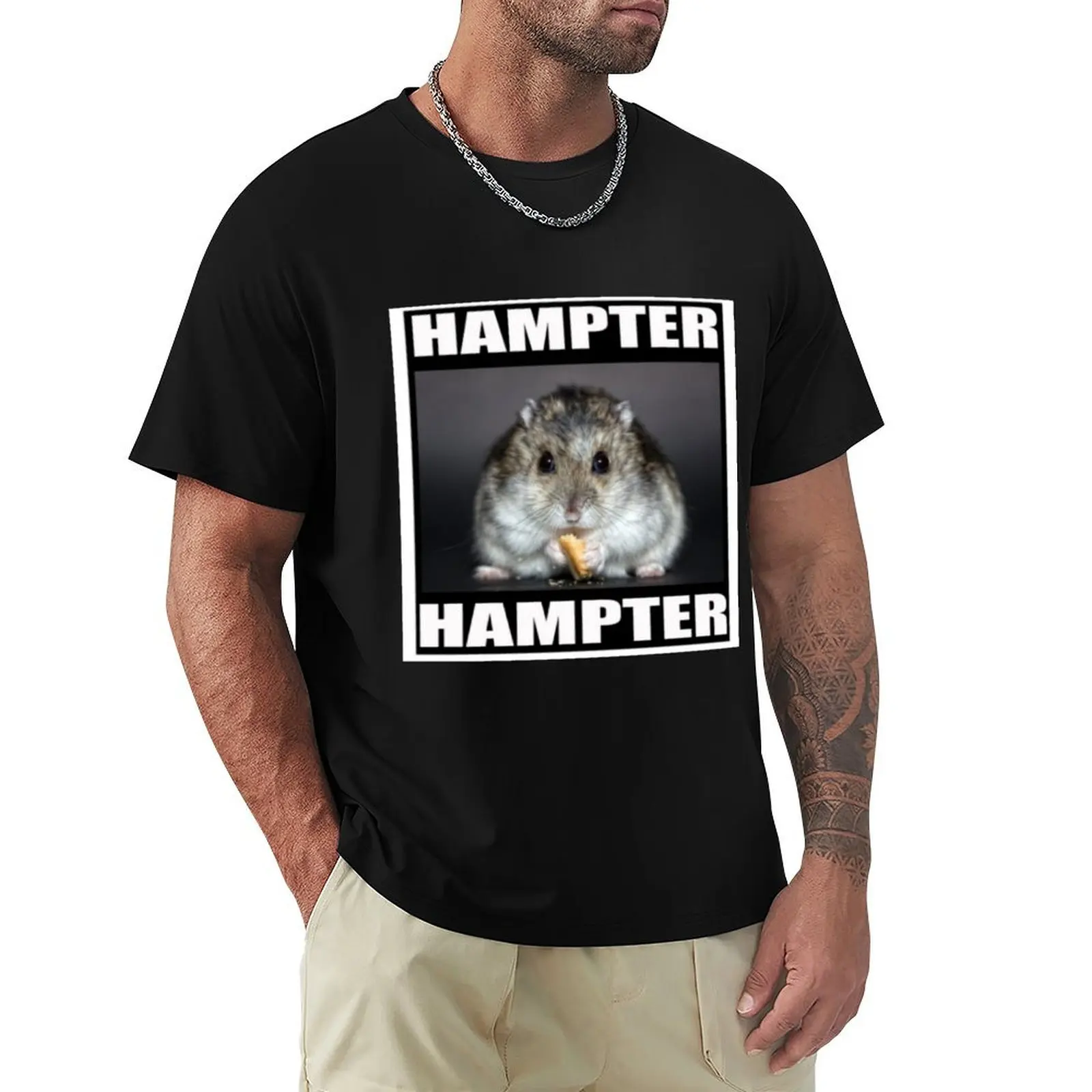 

Hampter meme funny T-Shirt kawaii clothes custom t-shirts mens t shirts pack