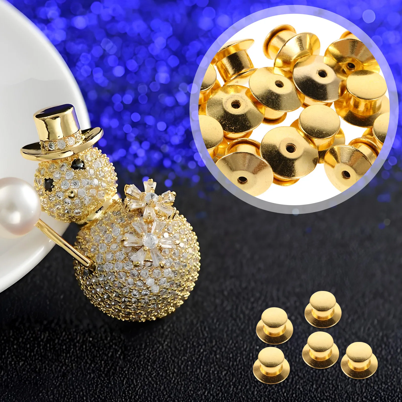 

30 шт. круглых застежек-клипс для значков и брошей, плоские, с безопасной фиксацией, для курток, воротников, шарфов, аксессуары для изготовления ювелирных изделий