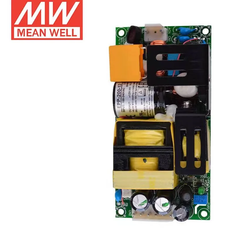 

Taiwan meanwell EPP-200-12 12V16.7A 200W PCB Single Output Switching Power Supply with PFC Function Brand New Original