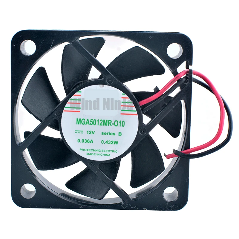 MGA5012MR-O10 5cm 50mm fan 50x50x10mm DC12V 0.036A 0.432W Quiet cooling fan for chassis CPU power supply