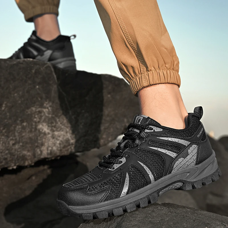 

2025 New Cool Mountain Climbing Mens Footwear Outdoor Walking Mens Trainers Hiking Shoes For Men Youth Sneakers Men
