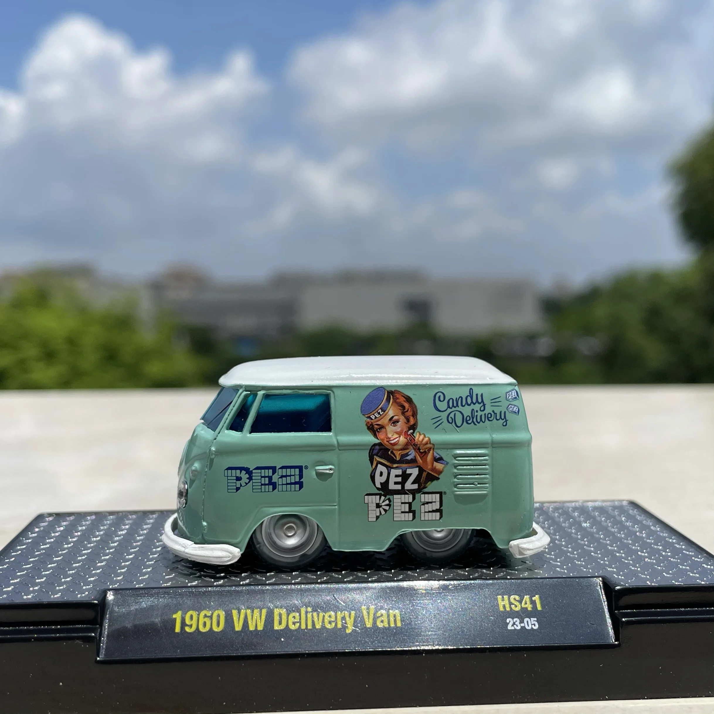 Diecast in scala 1:64 Volkswagen Van modello di auto in lega giocattolo da collezione regalo souvenir display ornamento