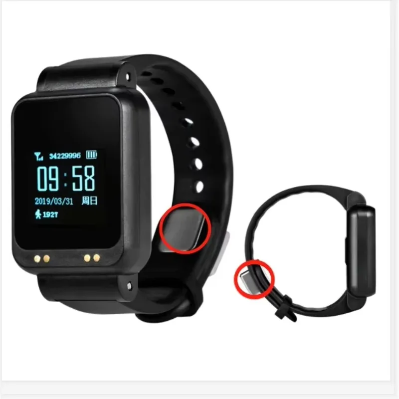 Best Selling Smartwatch With  Heart Rate Temperature  DDX04 Tamperproof Wristband GPS Watch Direct Manufacturer