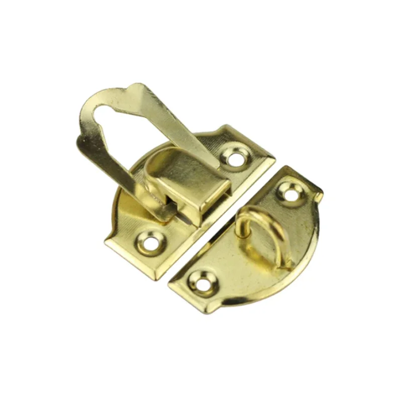 5 sets of 10pcs Antique Hasps Iron Lock Catch Latches for Jewelry Box clasp Suitcase clasp Clip Clasp Wood Wine Box Latch