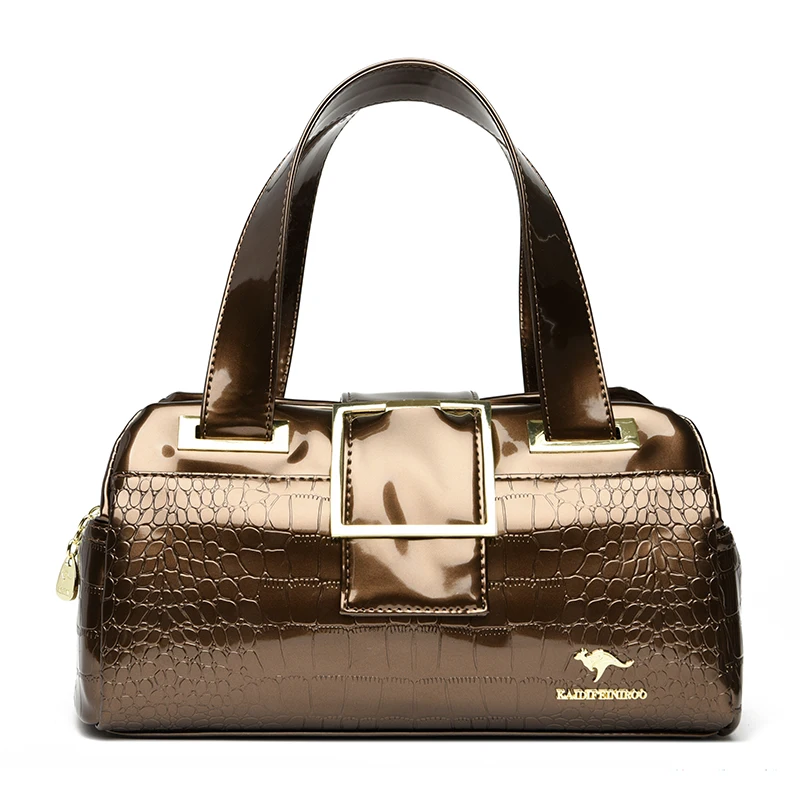 

High Capacity Womens Handbag Luxury Designer High Quality Crocodile Stripe Paint Leather Crossbody Shoulder Bag For Women Bolsos