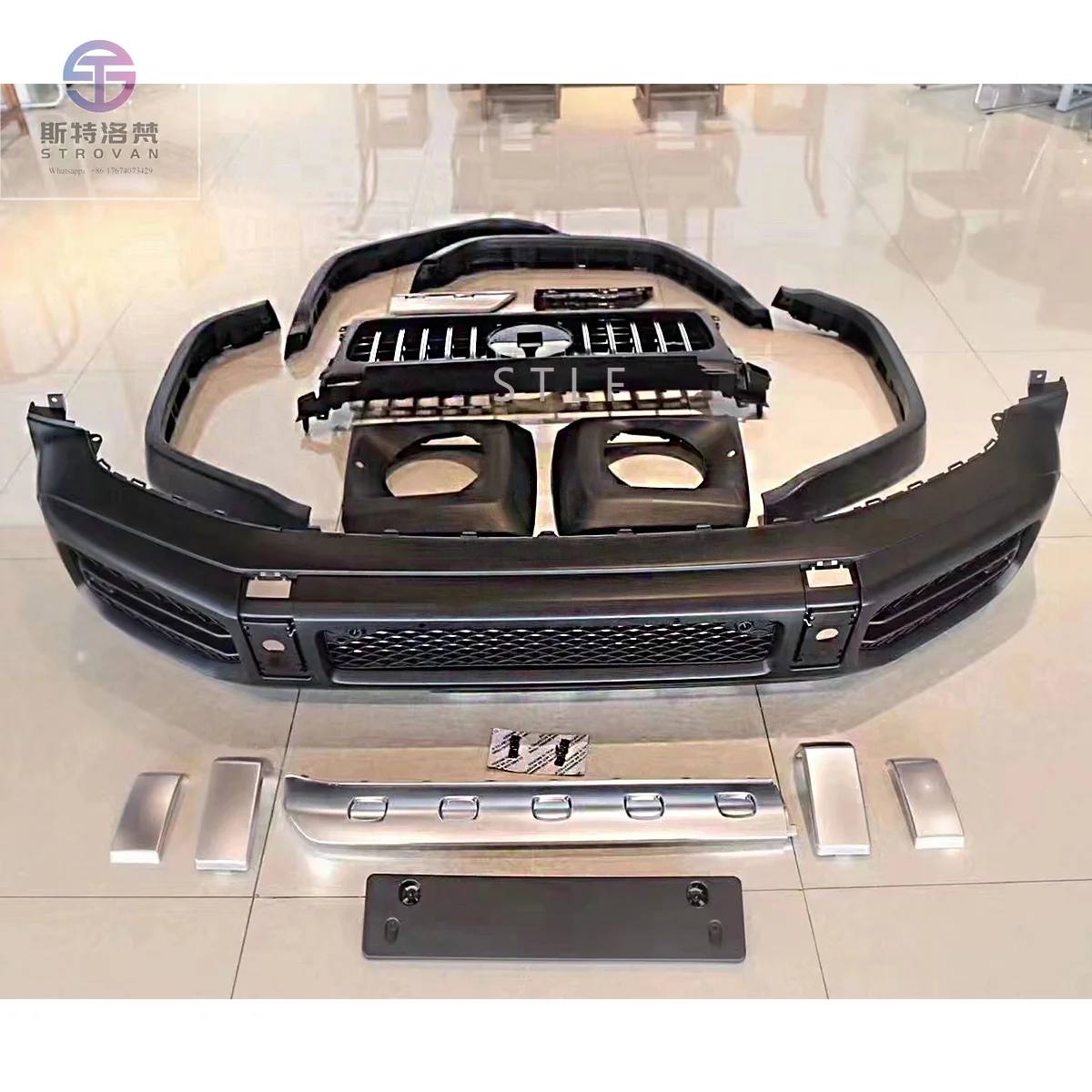 

Car Bumpers Performance G63 Parts for W464 G Class G350 G500 2019-2020 G63 Including Bumper Grille Wheel Arch
