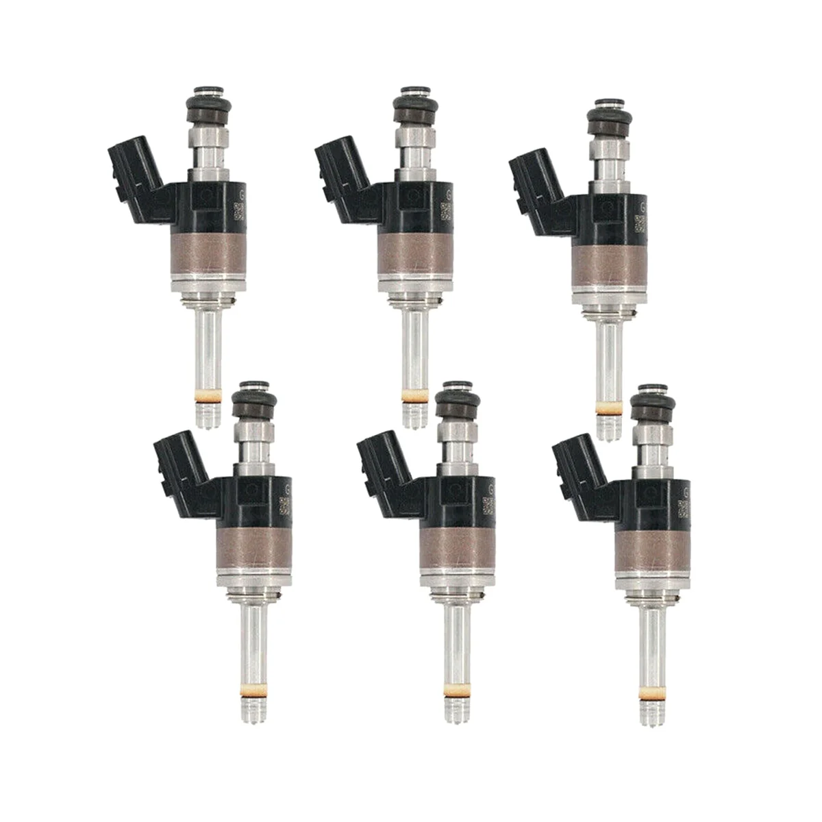 6Pcs Fuel Injector Fit for Honda Pilot Odyssey Ridgeline 3.5L V6 16010-RLV-315