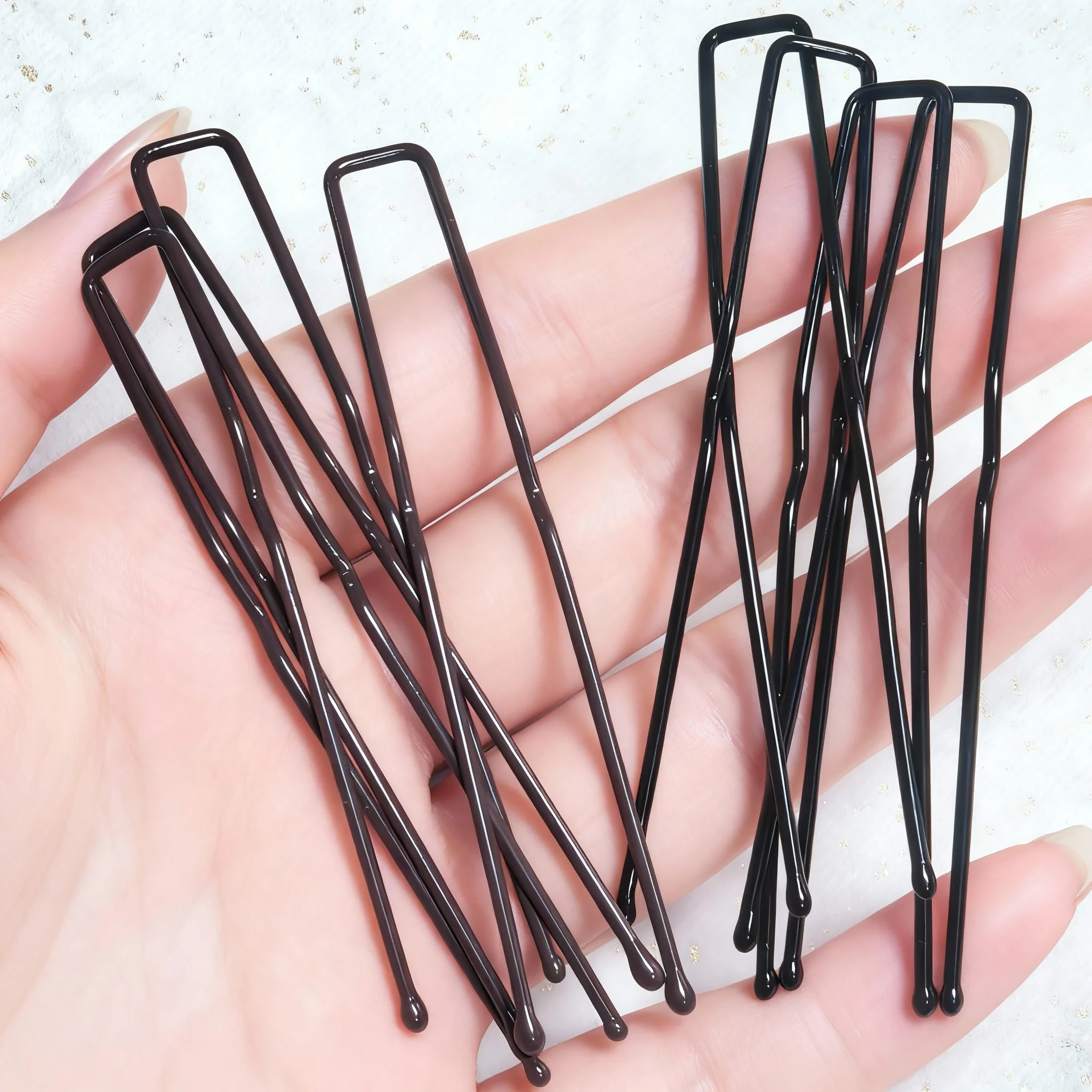 5PCS Large Metal U-Shaped Hair Clip Pins Woman Girls Fashion Hair Styling Grips Hair Bun Clips Ballet Hairpins Hair Accessories image 6