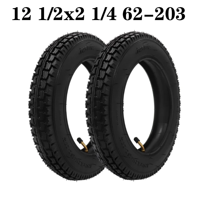 12 1/2 X 2 1/4 ( 62-203 )Tire fits Many Gas Electric Scooters 12 Inch tube Tire For ST1201 ST1202 e-Bike 12 1/2X2 1/4