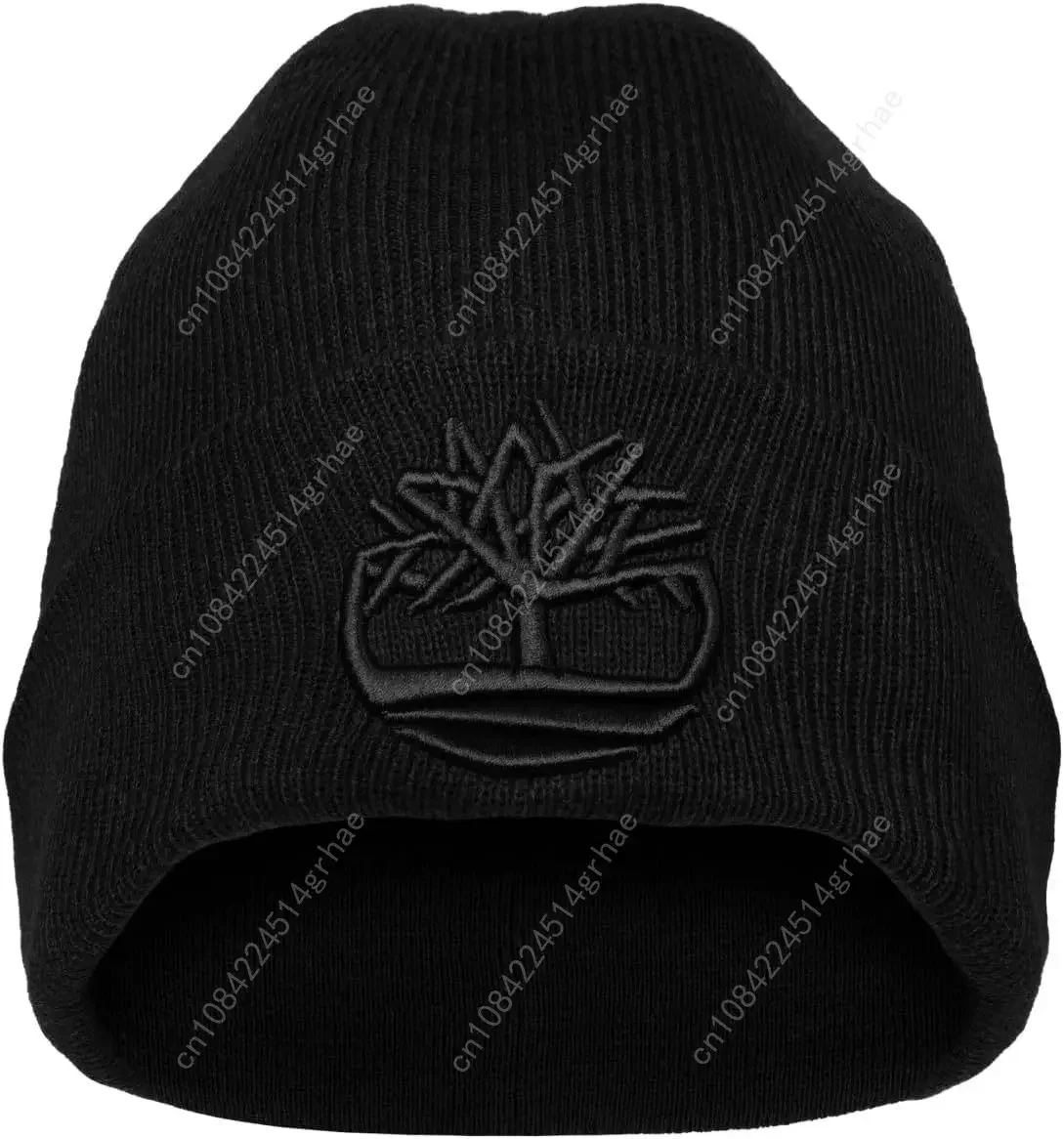T-Timberland الرجال امرأة نغمي ثلاثية الأبعاد التطريز قبعة الشتاء الناعمة أثار شعار قبعة محبوكة دافئة تمتد صالح ملابس الطقس البارد