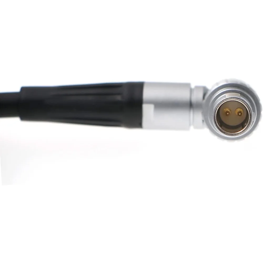 كابل الطاقة لـ ARRI | سمال اتش دي | Teradek من Steadicam Zephyr | Archer2 زلاجات 3 دبوس إلى الزاوية اليمنى 2 دبوس 12 فولت كابل 30 سم | 12 بوصة