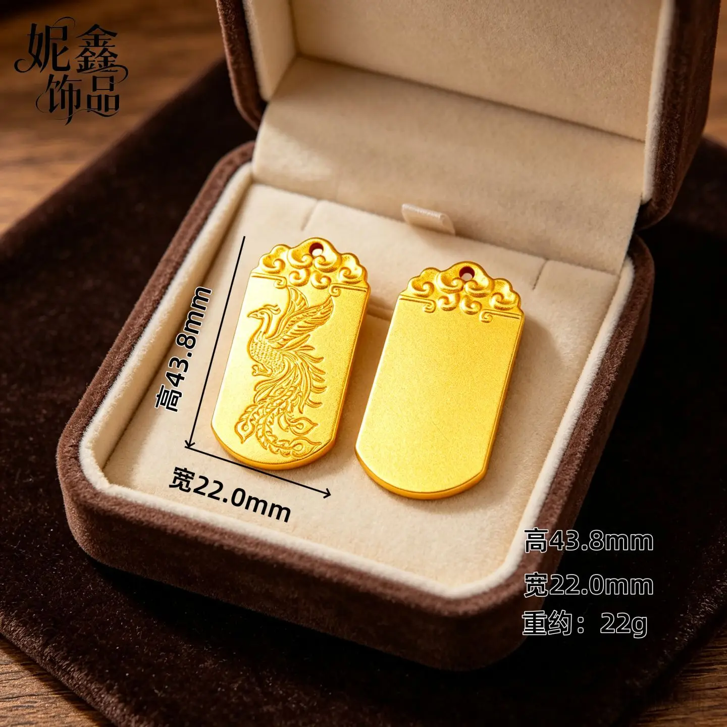 Smooth Polished Vintage Neck Jewelry For Women 24K Gold AU999 Polished chain joints avoid scratching delicate collarbone skin