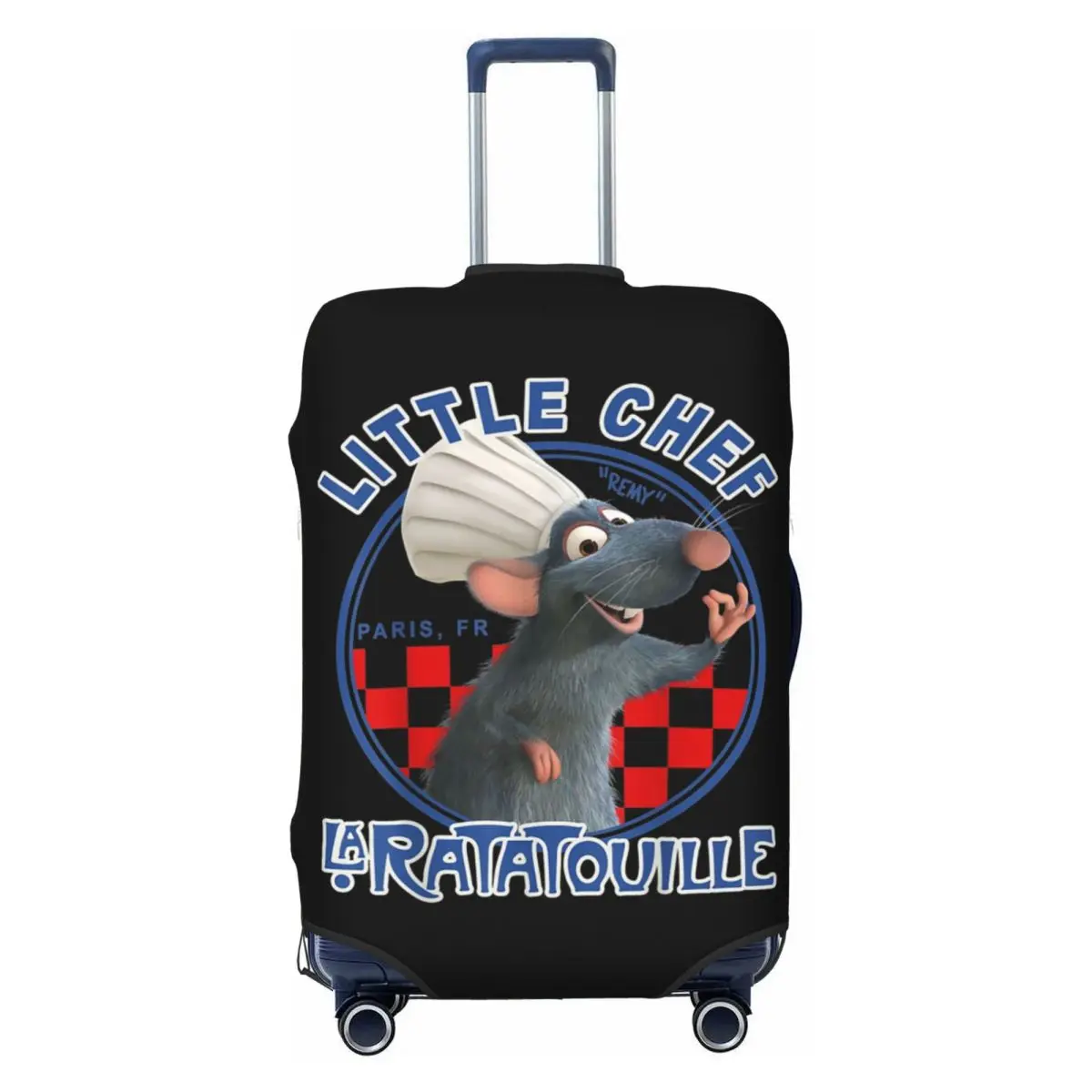 

Little Chef Ratatouille Remy Luggage Cover Elastic Animated Film Travel Suitcase Protective Covers Fits 18-32 Inch