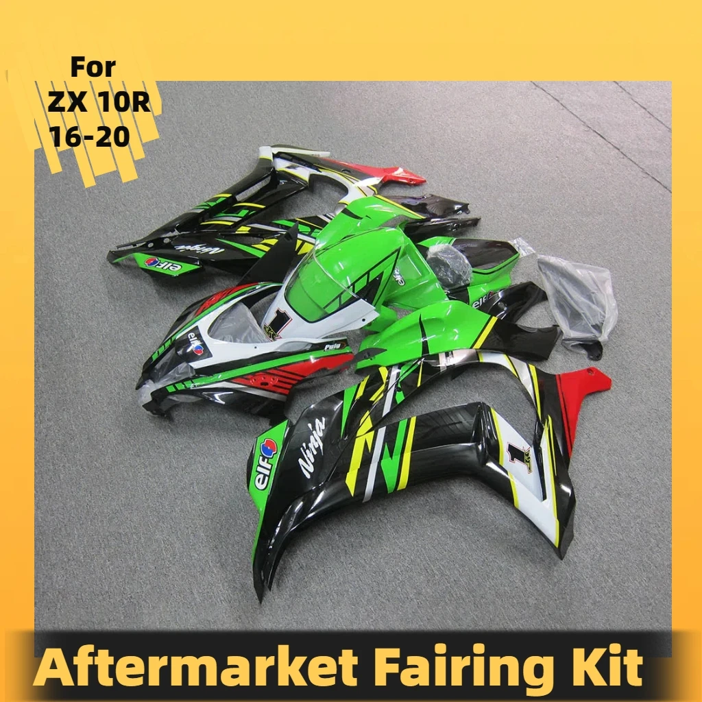 For KAWASAKI ZX10R 2016 2017 2018 2019 2020 Prime Fairing Kit ZX 10R 16-20 Aftermarket Dirt Bike Motorcycle Plastics Fairings