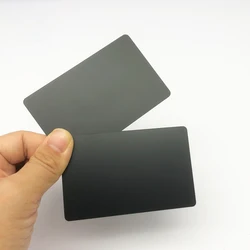 15pcs 216 Chip 13.56MHZ 888 Byte Blank NFC Business Card Metal and PVC Hybrid Hidden Membership Cards