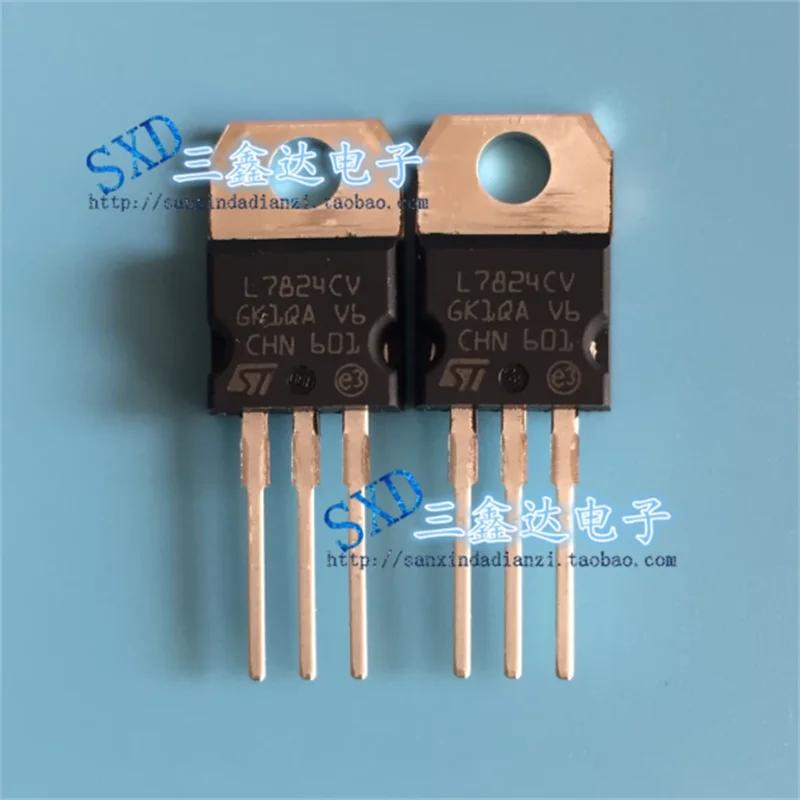 L7824CV 7824 brand new original ST three terminal stabilized voltage 24V TO-220