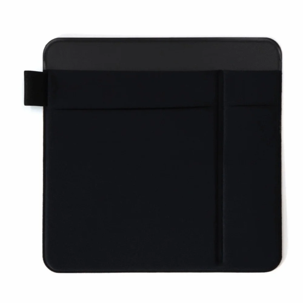 PU Leather Laptop Sticker Bag Elastic Canvas Waterproof Laptop Back Storage Bag Selfadhesive Multifunctional