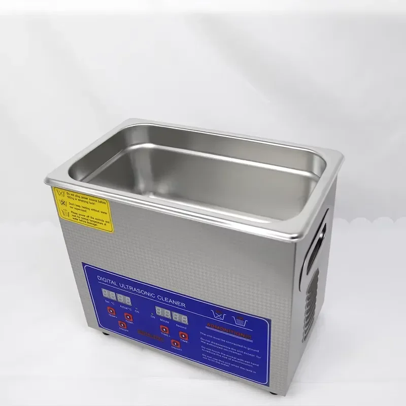 3L Mini Ultrasonic Cleaner Stainless Steel Digital Jewelry Watch Glasses Cleaning Machine Custom Logo 1 Year Warranty Home