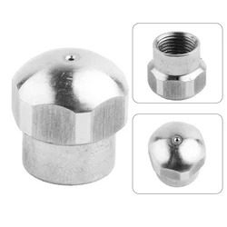 Bocal de limpeza de drenagem de aço inoxidável, 1/8 polegadas, mangueira de alta pressão, limpador de esgoto, ferramentas de limpeza