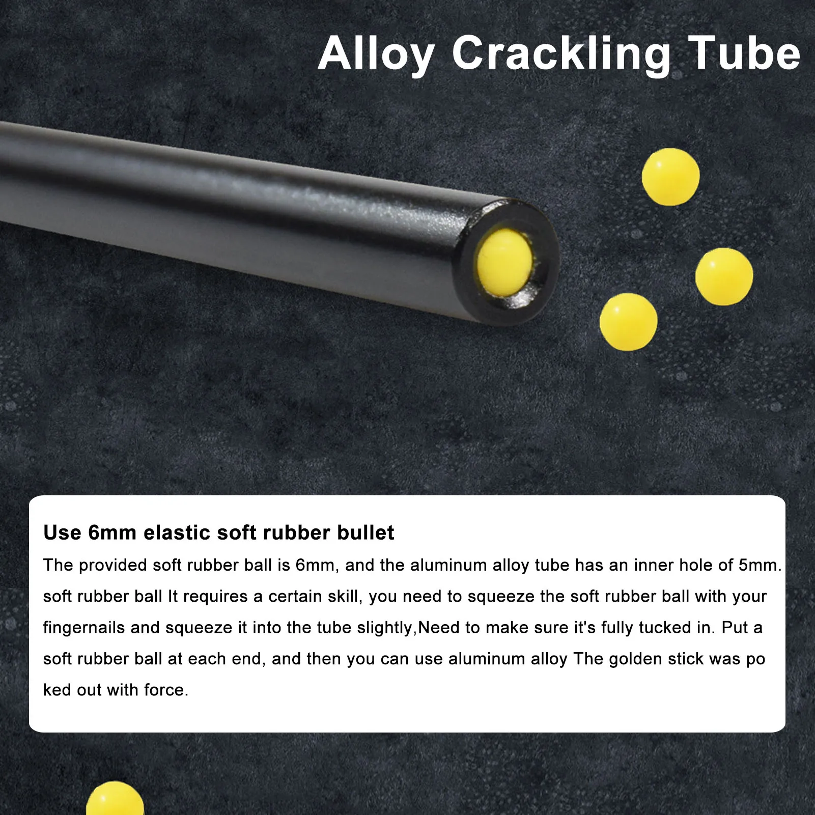 قاذفة الكرة والدبابيس كرة صغيرة مطلق النار في الهواء الطلق ألعاب أطفال سبائك الألومنيوم تقليد الخيزران الحرف ألعاب مثيرة للاهتمام #4