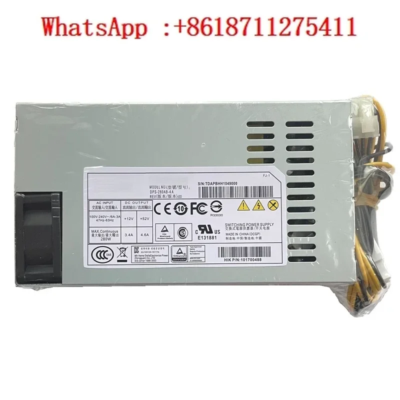 New For CWT POE 1U 7708N 7908N 7716N 280W Power Supply DPS-280AB-4A KSA-300S2 DPS-280AB-6C DPS-2800AB-M4