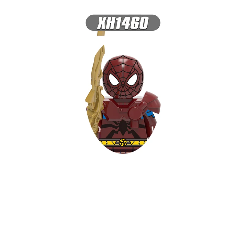 2026 World Legends Spider-Man Spider-Girl Noir Bausteine Mini-Figuren Pädagogisches DIY-Spielzeug