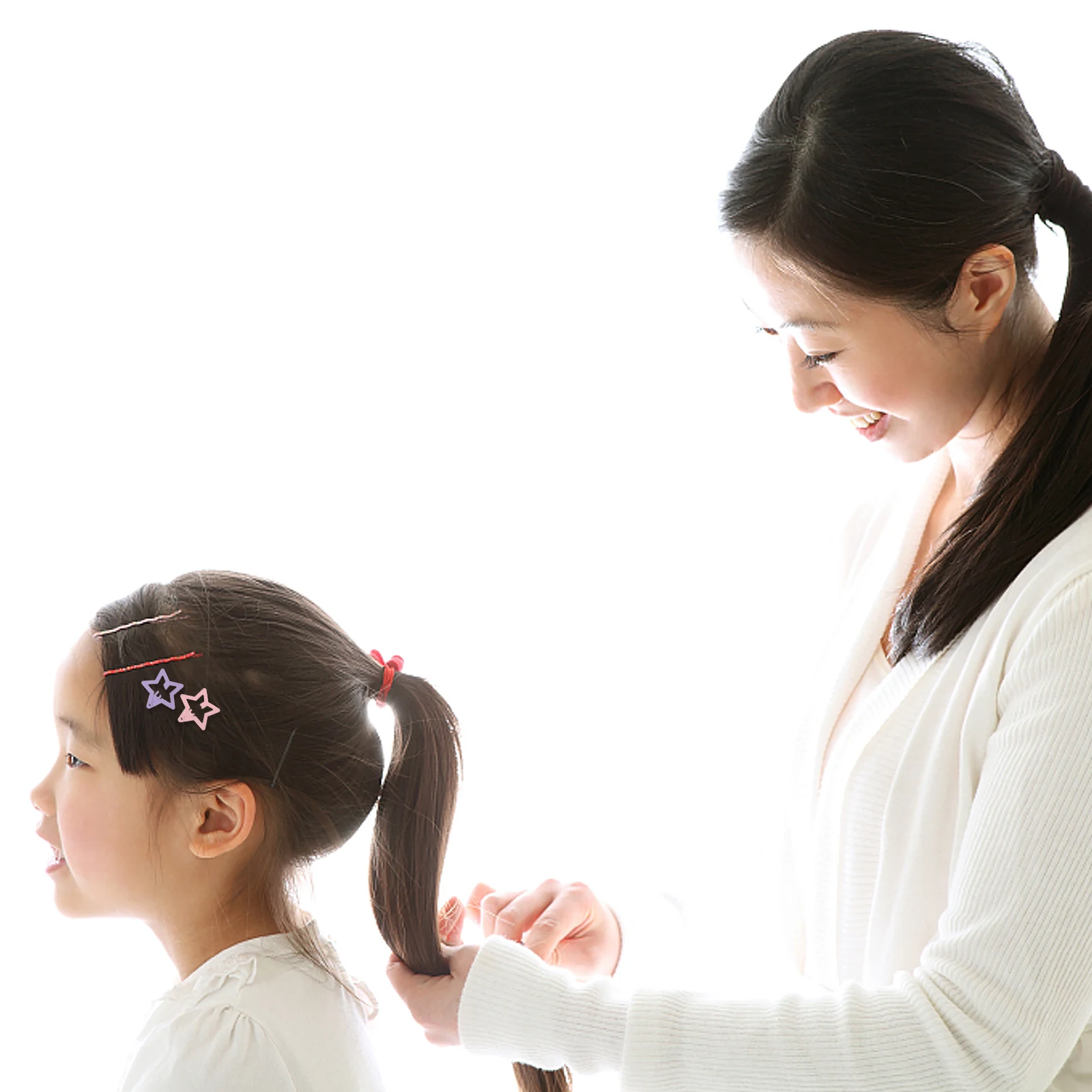 

1170pcs Kids Clips Set Colorful Elastic Hair Ties Child Hair Accessories Birthday Wedding Party Storage Box Included