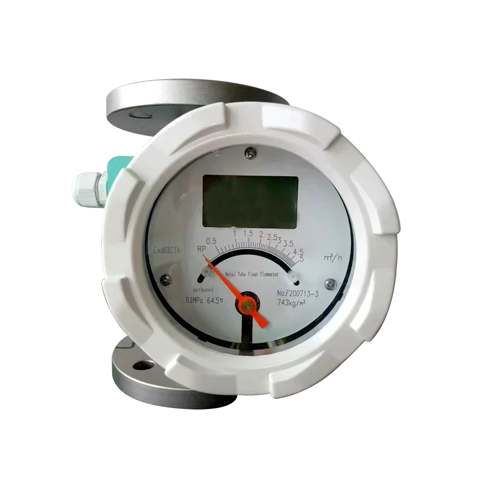 Metal Tube Digital Air Rotor Flowmeter Water Rotary Meter for Industrial Applications