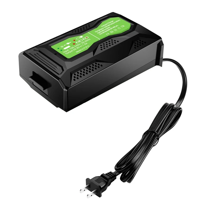 Portable Mini Battery Charger for EGO 56V Battery CH3200 CH5500 CH2800D CH2100 Replace for EGO 56 Volt Charger US PLUG-A09G