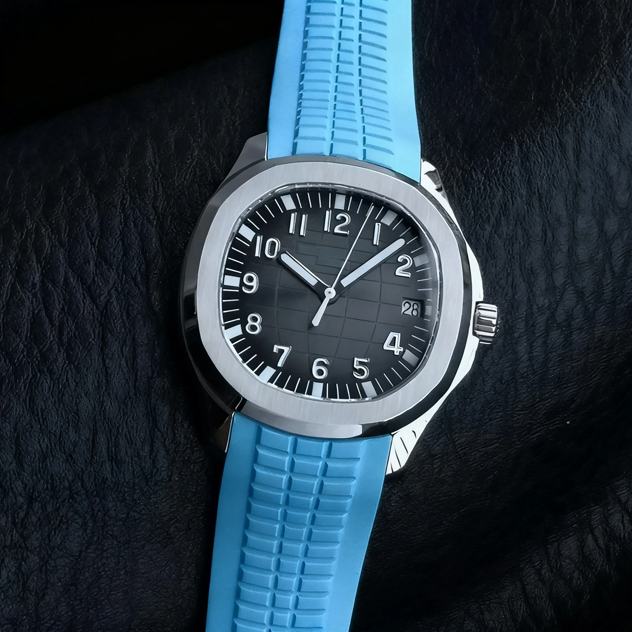 ساعة ميكانيكية ذات علامة تجارية فاخرة للرجال حركة أوتوماتيكية مصنوعة من إلهام باتيك فيليبس