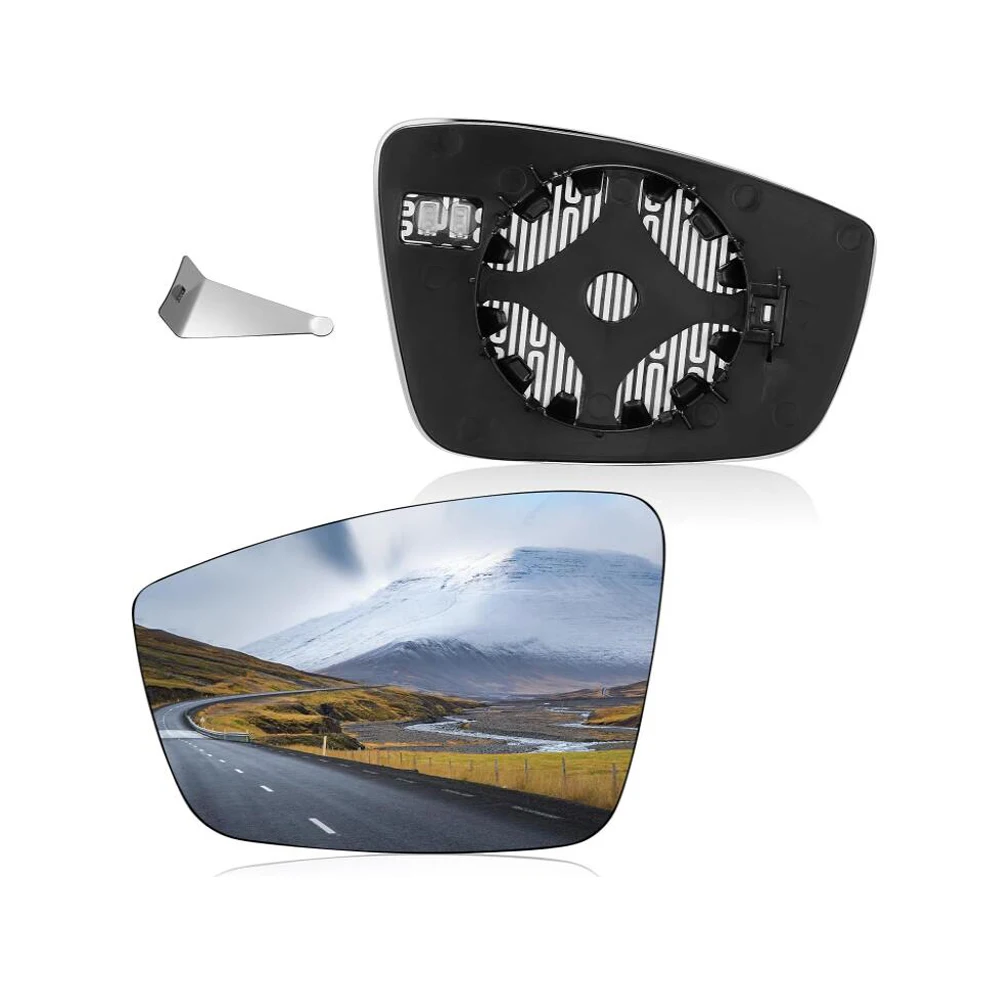 Heating Side Mirror Glass Lens Rear View Mirror Glass For Volkswagen Passat Beetle Jetta 561857522A 5C6857522J 5C6857522K