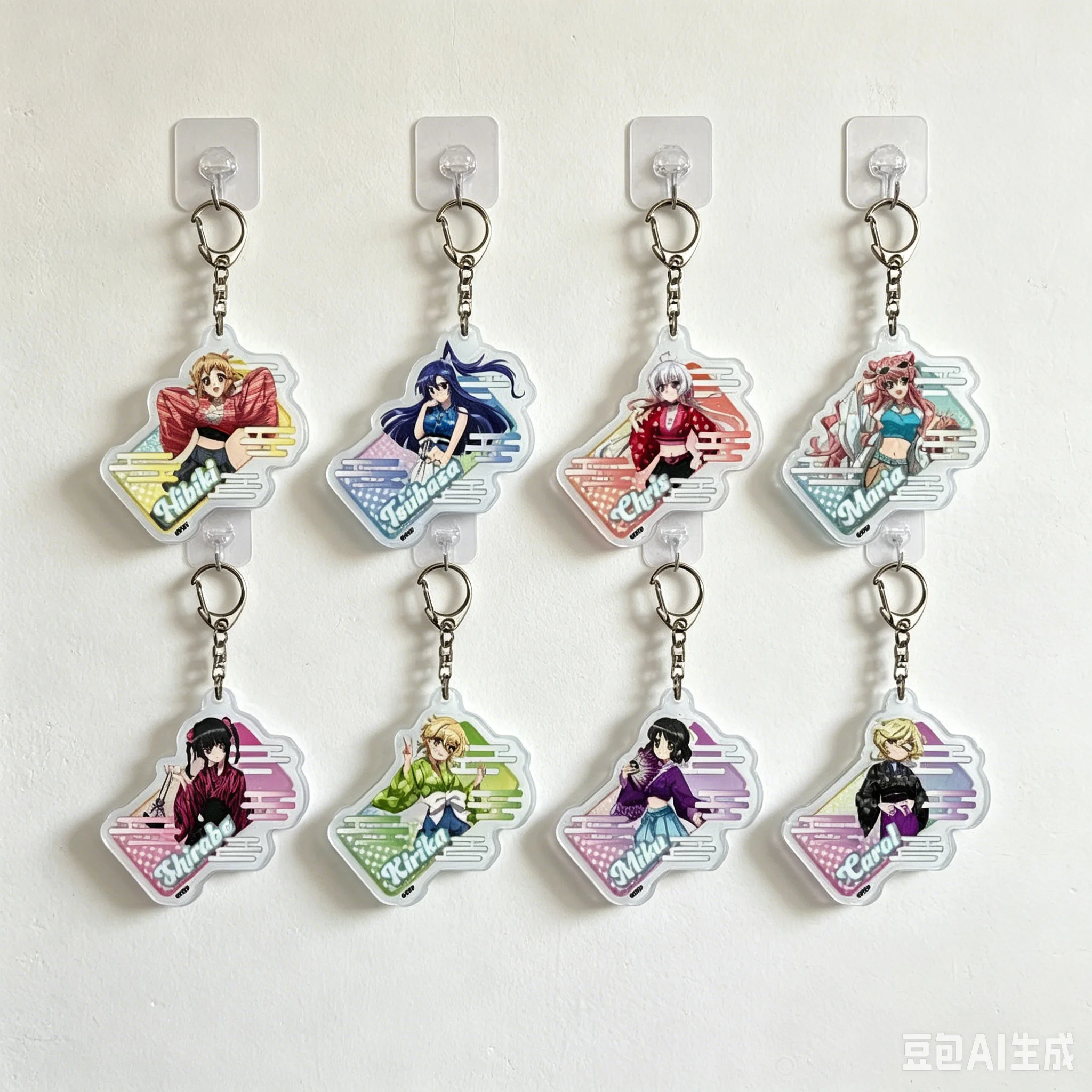 Новый-акриловый-брелок-symphogear-для-любителей-аниме-милый-и-очаровательный-подарок-для-фанатов-Изысканный-аксессуар