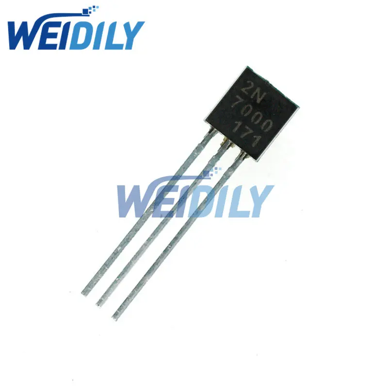 20PCS 2N7000 TO92 Small Signal MOSFET 200 mAmps 60 Volts N-Channel TO-92 Triode Transistor New