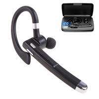 YYK520 Wireless Bluetooth-compatible Earphone Handsfree Business Headset Mini Earbuds Built-in Mic for Car Driving 896C