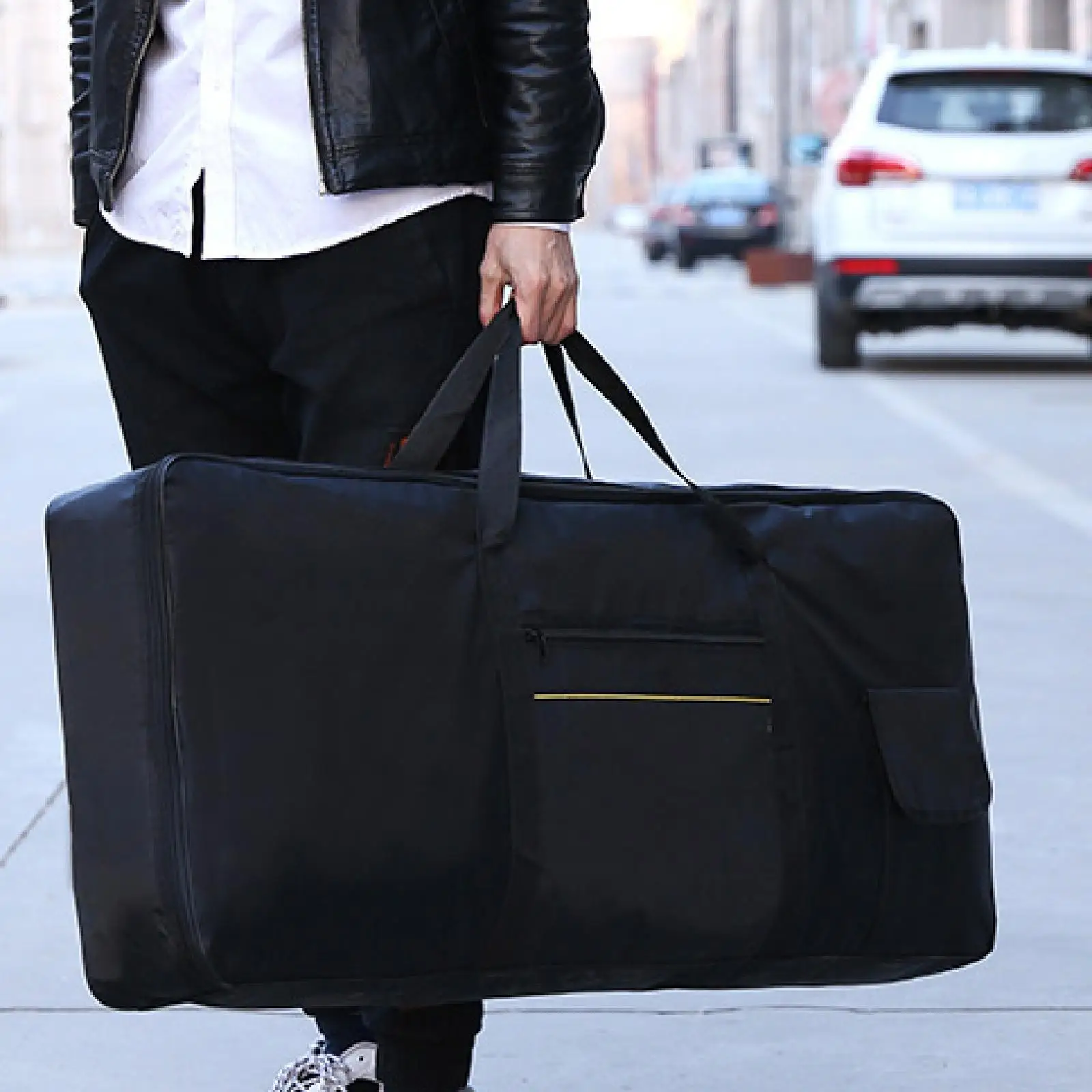 61 Key Keyboard Bag Handbag Protection Convenient Carrying Gift Adults Keyboard Gig Bag for Outdoor Performance Concert Tour