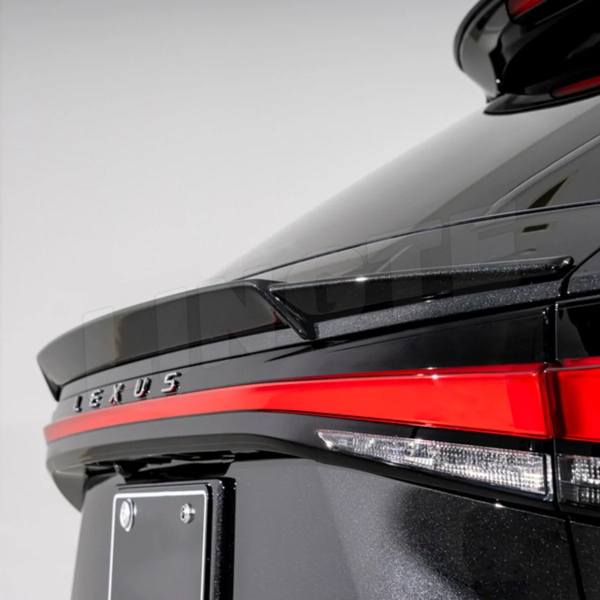 AIM Style Rear Middle Spoiler Wing For Lexus RX 300 350 350H 400H 500H 2023-2026 Base Luxury F-Sport Gloss Black Trunk Cover Kit