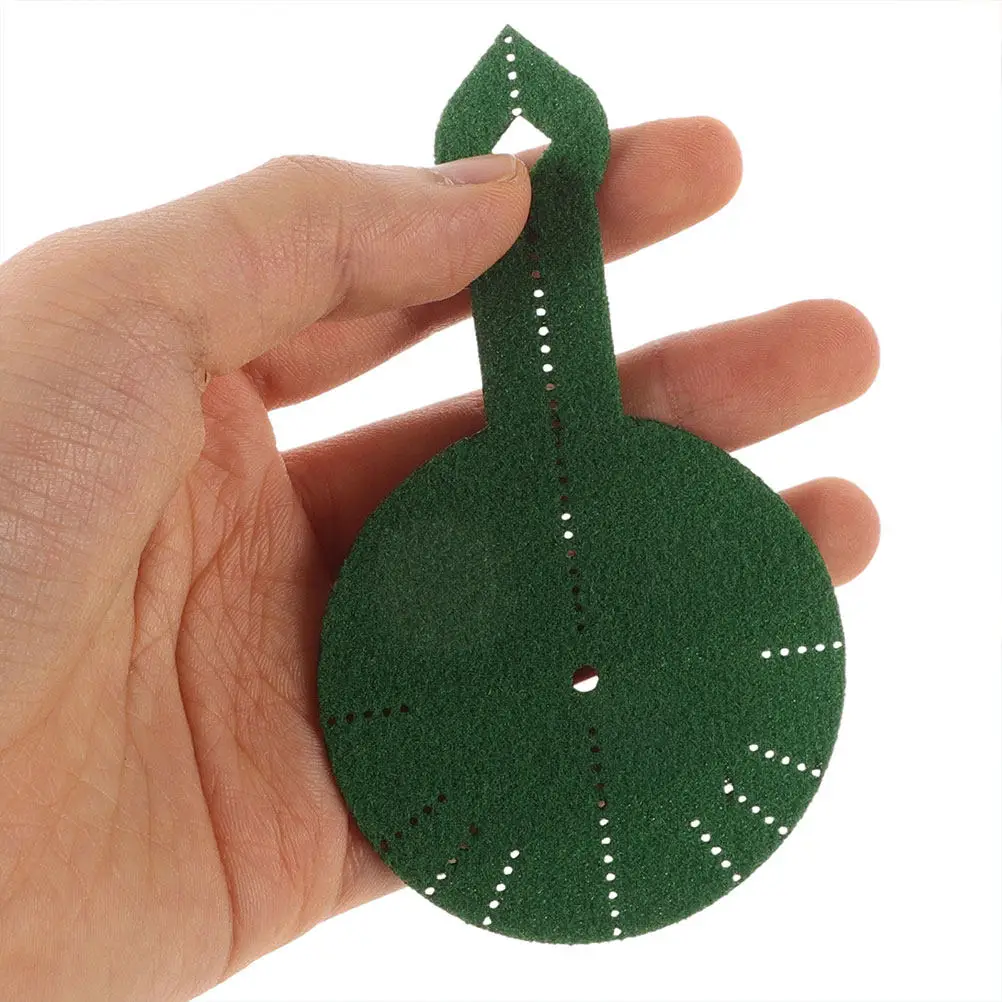 

6Pcs Billiard Aim Aid Pool Table Aiming Pad Cotton Material Trainer Mat for Accurate Practice Improve Billiard Skills Portable
