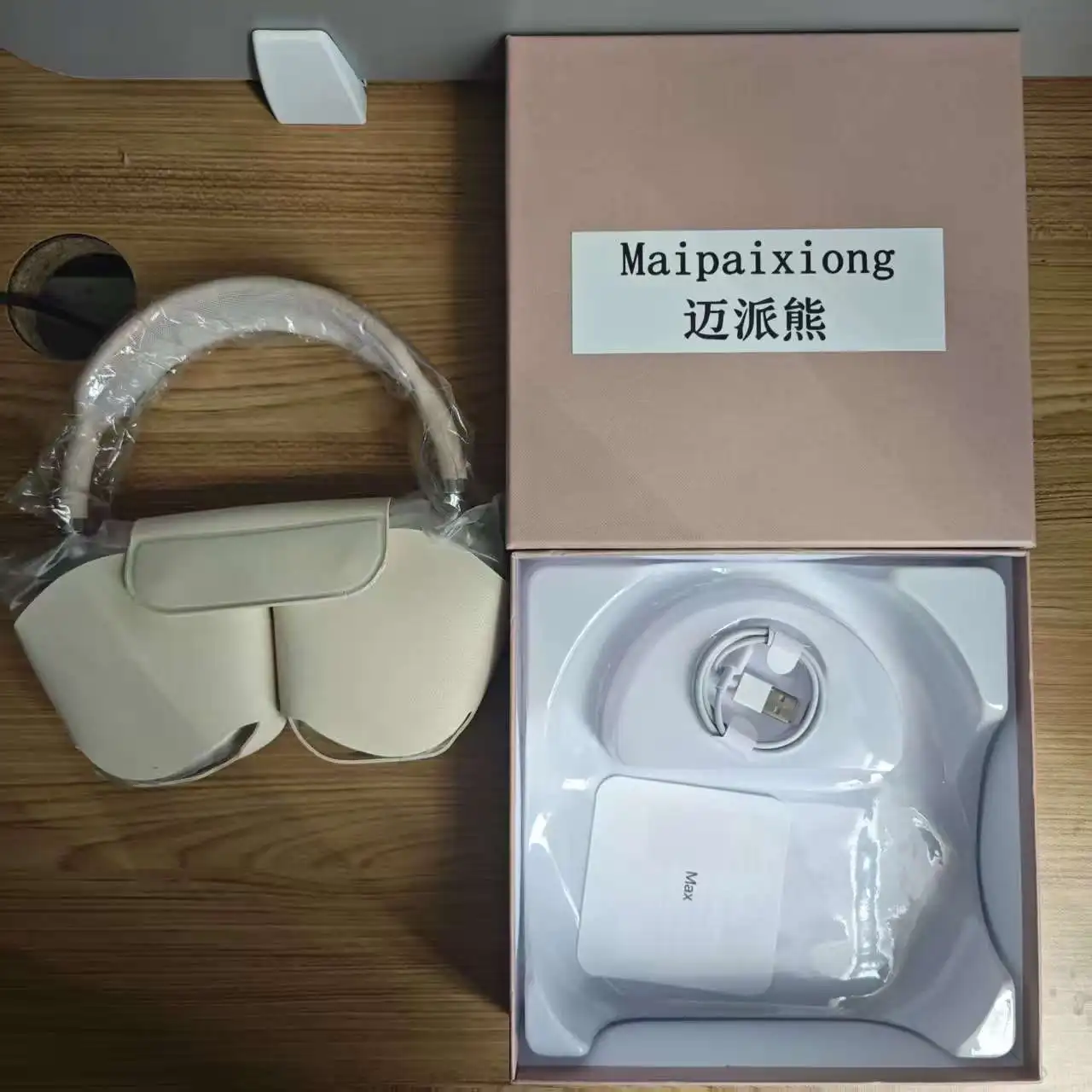 2026 New MAIPAIXIONG kim Max Bluetooth Headphones Over The Ear Wireless Big Earphone Hifi Sounds Sport Headsets With Button