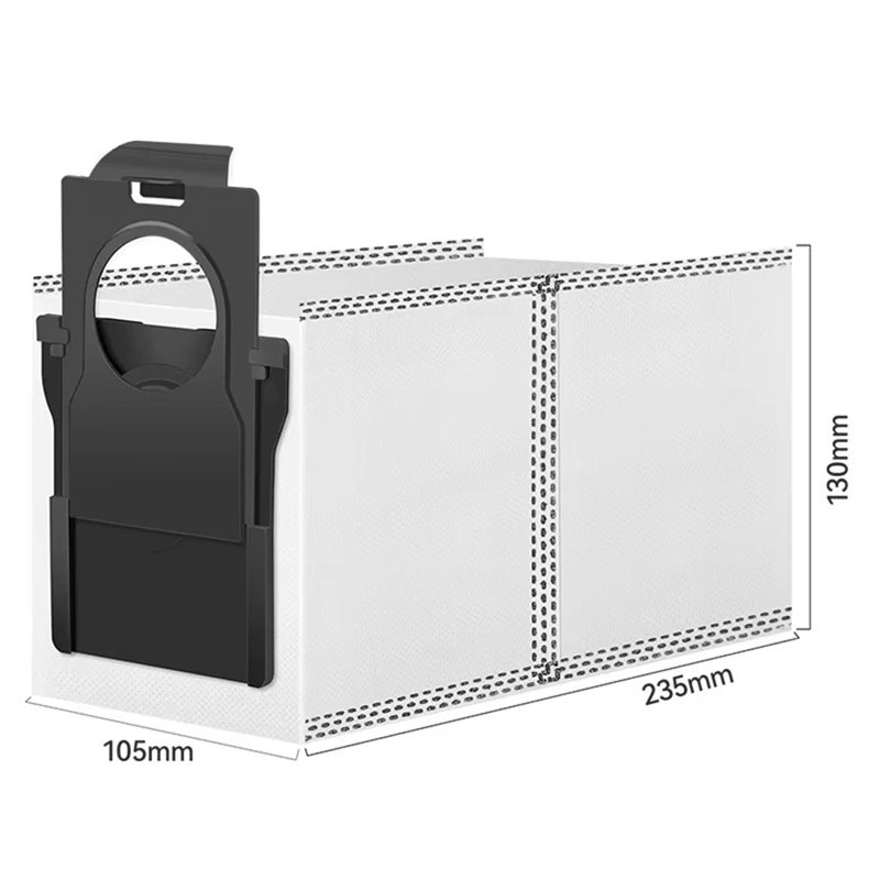 ABUD-For Dreame X40 Ultra / L10s Pro Ultra Heat / X30 Ultra جهاز آلي لتنظيف الأتربة كيس الغبار الملحقات كيس النفايات