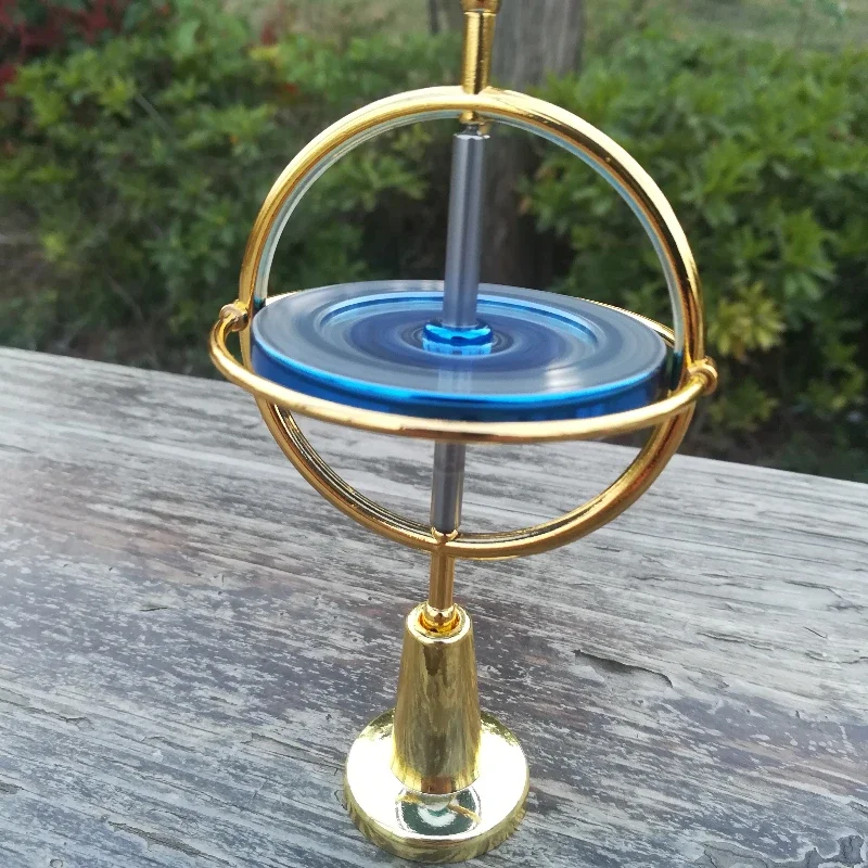 

Metal Mechanical Gyroscope Toy Anti Gravity Balance Gyroscope Auspicious Grain Decompression Technology Spinning Top Toys Gift