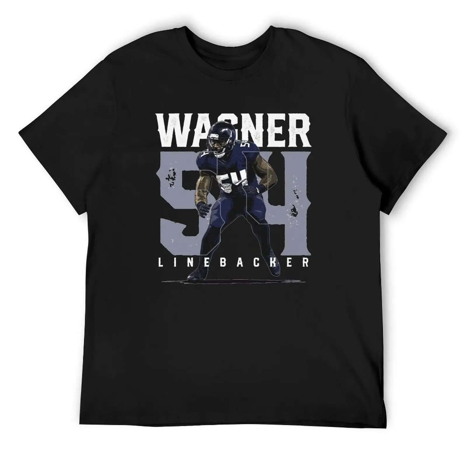 Bobby Wagner T-Shirt cute tops cotton graphic tees cheap stuff aesthetic clothes Short sleeve tee men