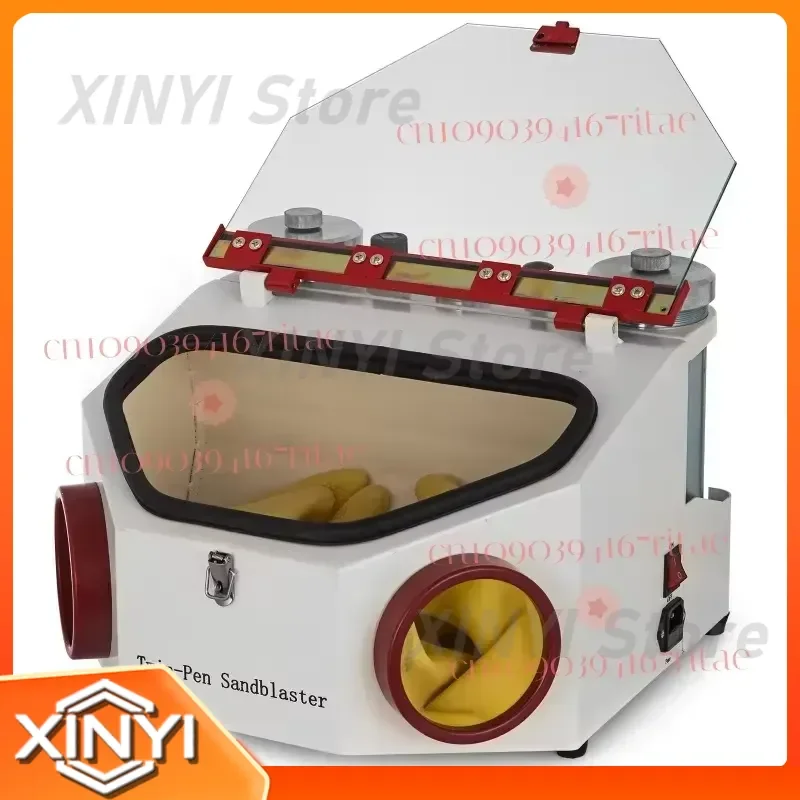 New Design Twin Pen Sandblaster Double Pen Sand Blaster Machine