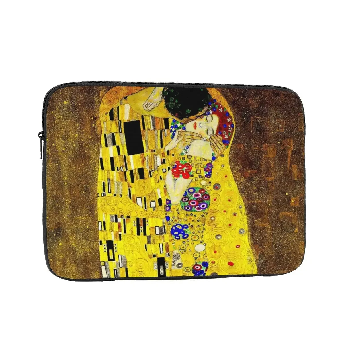 Laptop Bag Sleeve Oil 12 13 15 17 Inch Notebook Bag Case for Macbook Air Pro The Kiss 1917 Gustav Klimt Tablet Shockproof Case