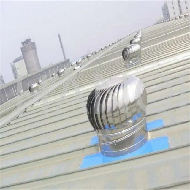 Windbetriebener Dachlüftungsventilator, keine Stromversorgung, industrielle Belüftung, Axialfluss-Dachventilator, 400 mm, 600 mm, 800 mm, 1000 Edelstahl