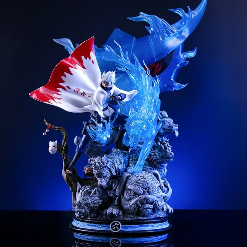 23cm PVC Naruto GK Anime Actionfigur Hatake Kakashi Spielzeugfigur Statue Ornament Sammlermodell Deko-Figur Weihnachtsgeschenk
