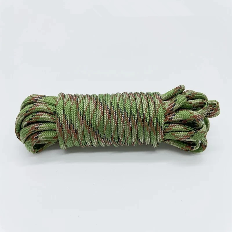 1 Stück 7 Kerne 550 Paracord-Schnur 5 20 10 m Durchmesser 4 mm für Outdoor Camping Survival Lanyard Fallschirmseil Wandern Zelt Zubehör