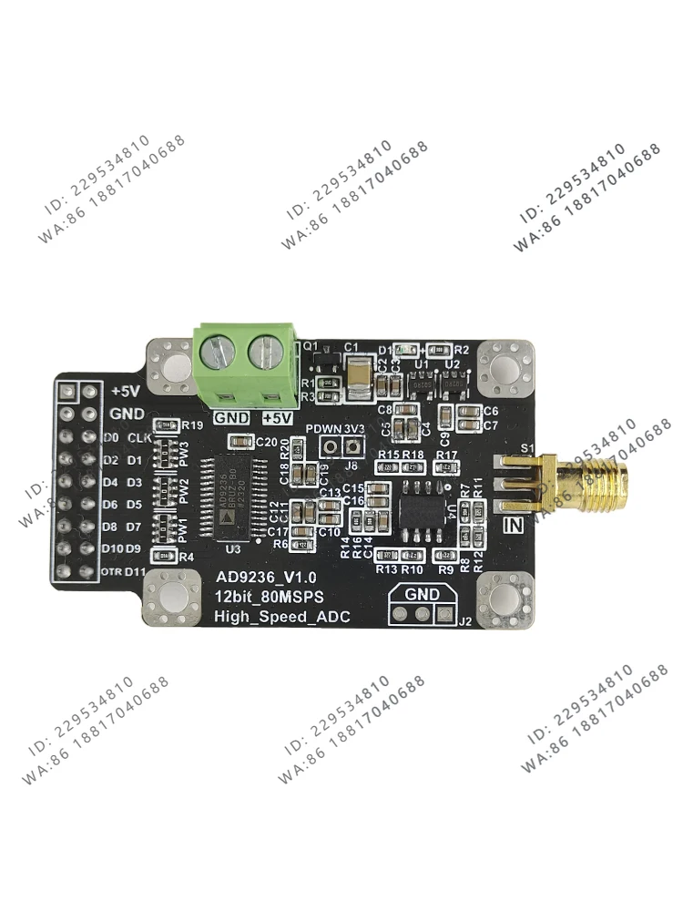 12-bit 80M High-Speed ADC AD9236 Module Data Acquisition Analog-to-Digital Converter