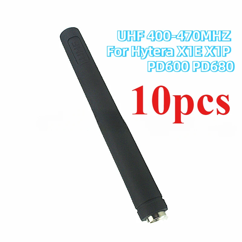 

10 шт. 9 см антенна Walkie-talkie UHF 400-470 МГц/136-174 МГц Hytera X1E X1P PD600 PD660 PD680