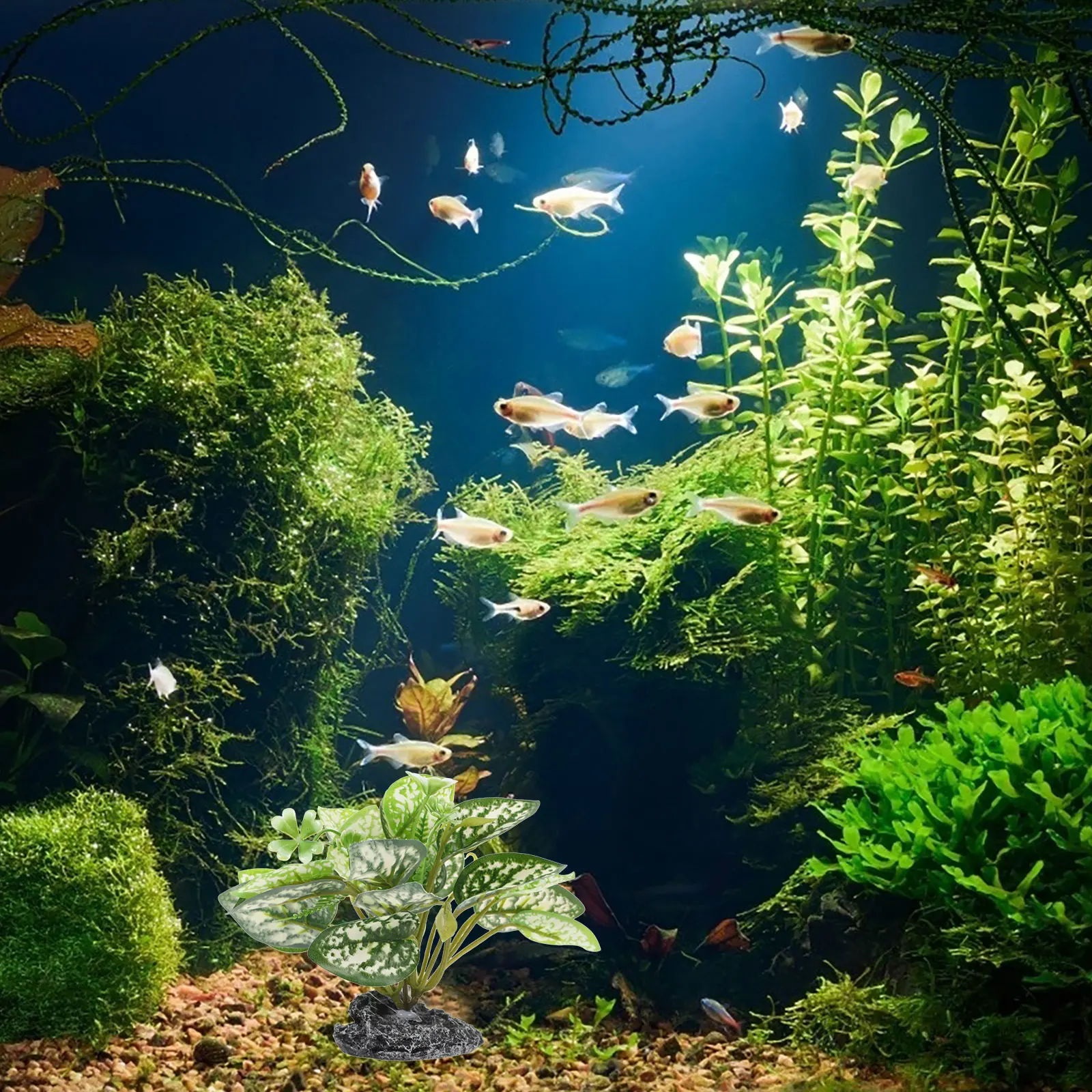 

Artificial Plant Decoration Water Fake Decorations Plants Aquarium Ornaments Accessories