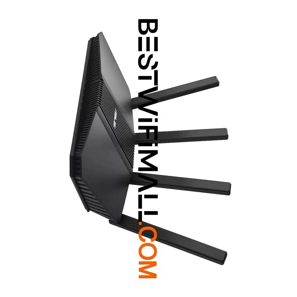ASUS RT-BE82U WiFi 7 Dual-Band Extendable Router, BE6500 AiMesh 4K-QAM MLO 5x2.5GbE Ports 802.11BE IoT VPN Kid’s Network 2500Sq